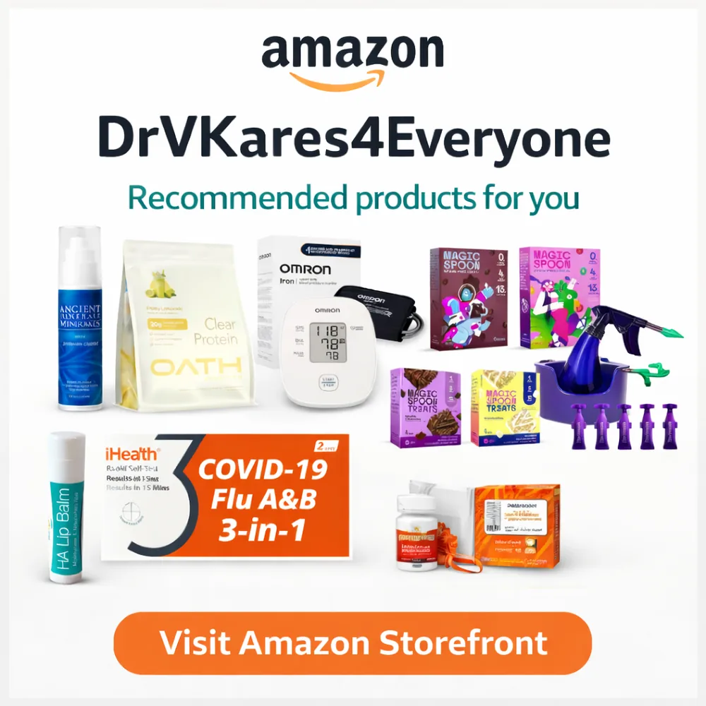 V/K's Amazon storefront.
