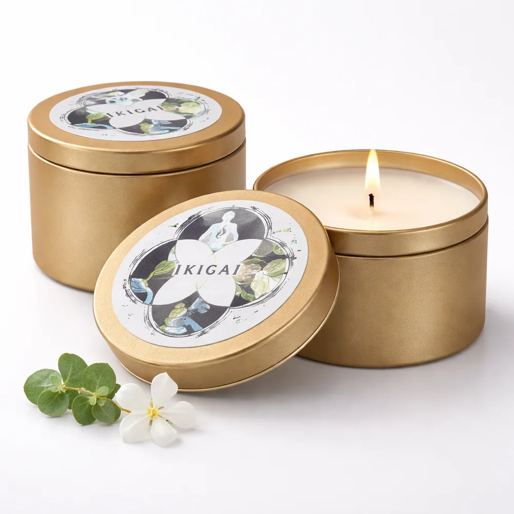 The Ikigai candle burning.
