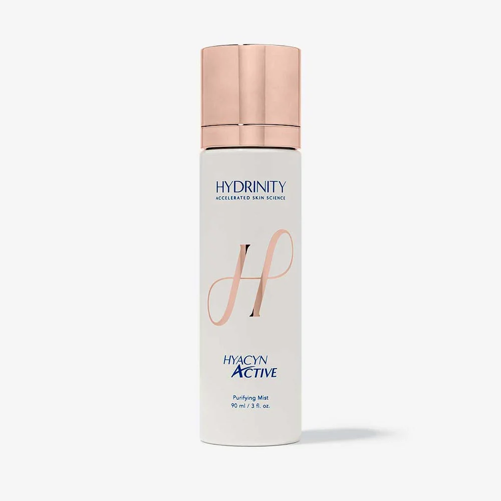 Hydrinity HYACYN Active purifying mist bottle.