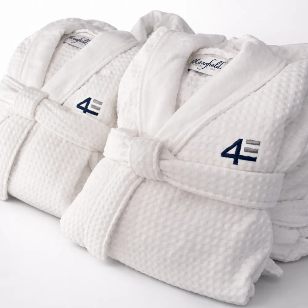 4 Elements terry velour robe.
